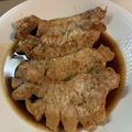 ひろはるきママ's cooksnap of when they made 豚ロース甘辛ガーリックソテー.