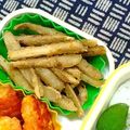 nosso's cooksnap of when they made おつまみゴボウ揚げ.