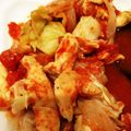 はなゆうママン's cooksnap of when they made 水なし！キャベツとささ身のトマト煮込み.