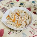 ralawo's cooksnap of when they made 大根と竹輪のごまダレサラダ.