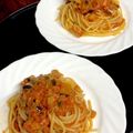 ルぴあ's cooksnap of when they made スパゲティ　シシリアン.