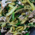 クックJK6256☆'s cooksnap of when they made 牛肉とじゃがいもとニラの甘辛炒め.