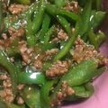 ttommommi's cooksnap of when they made ピーマンとひき肉のオイスターソース炒め.