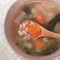 4児男子母さんの台所's cooksnap of when they made ダイエットにも☆押し麦の野菜スープ.