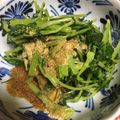 ちゃぎー's cooksnap of when they made ★水菜のおひたし★.