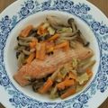 リコ0803's cooksnap of when they made フライパンで鮭のちゃんちゃん焼き♪.