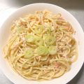 ひろみちん‎'s cooksnap of when they made 簡単☆豆腐と鮭フレークで激ウマ冷製パスタ.