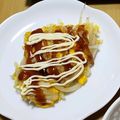 ぽち2号's cooksnap of when they made 安くてうまい♡もやタマ♡お好み焼き風.