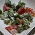 ヨシヨッシー's cooksnap of when they made あるもので作ったオクラのサラダ.