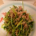 picachi's cooksnap of when they made 【 ツナと豆苗の梅マヨサラダ 〗.