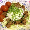 ⓜⓔⓔⓡ's cooksnap of when they made 八丁味噌のそぼろ丼温玉乗せ♪.