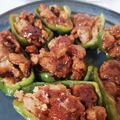 つちのこたろう's cooksnap of when they made 簡単すぎ！ミートボールでピーマンの肉詰め.
