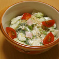 もんしゅしゅ's cooksnap of when they made ほうれん草とハムのごまネーズ和え♡.
