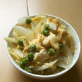 きらり流れ星's cooksnap of when they made ◎簡単♪玉ねぎとグリーンピースの卵とじ.