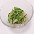 まあまま☆0403's cooksnap of when they made 簡単☆大葉と胡瓜で夏に涼しげな酢の物.