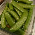 はみころ's cooksnap of when they made ズボラ！スナップえんどうの昆布茶まぶし.