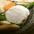 Y✿えくぼ飯's cooksnap of when they made 塩レモンで爽やか鶏ハム♪バジル風味☆.