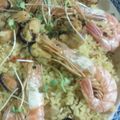 ぁきなママ's cooksnap of when they made 炊飯器で出来る簡単パエリア.