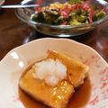 梨にゃんこ's cooksnap of when they made フライパンで簡単！我が家の揚げ出し豆腐♪.