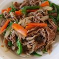 ちゅのぽむ's cooksnap of when they made ✿牛肉＆舞茸のバター醤油炒め✿.