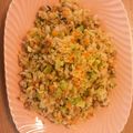 くちびるパパ's cooksnap of when they made 妊婦さんランチ♪小松菜と納豆のチャーハン.
