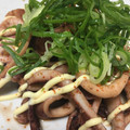 amileamila's cooksnap of when they made 居酒屋風のイカの照りマヨ焼き♬.