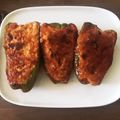 あやの飯's cooksnap of when they made 鶏ミンチで♪ヘルシーなピーマンの肉詰め.