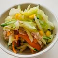 hime3's cooksnap of when they made シャキシャキサラダ.