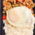 march○'s cooksnap of when they made ガパオライス.