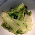 withスマーフ's cooksnap of when they made 簡単！しろ菜の胡麻和え.