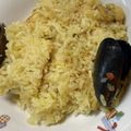 静香16's cooksnap of when they made 炊飯器とシーフードミックスで　パエリア.