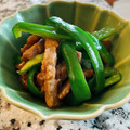 momoetsu's cooksnap of when they made ピーマンと牛肉の細切り炒め.