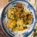 かずありママ's cooksnap of when they made ごぼうとカリフラワーのカレー風.