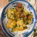 かずありママ's cooksnap of when they made ごぼうとカリフラワーのカレー風.