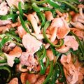 ☆れありく☆'s cooksnap of when they made ☆しめじピーマン豚肉のマヨポン炒め☆.