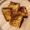 ukeko_0831's cooksnap of when they made カリふわ(○❛◡❛ฺฺ)フレンチトースト.