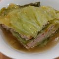 CCAOSA's cooksnap of when they made 超簡単！キャベツのミルフィーユ.