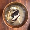 アキ男。's cooksnap of when they made キャベツと椎茸の味噌汁♪.