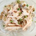 かおぽんぽこりん's cooksnap of when they made 【糖質制限】鶏肉しめじのたらこマヨ和え.