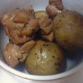 naoyuki04's cooksnap of when they made 新じゃがと鶏肉の煮物.
