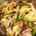 ちいちぃママ's cooksnap of when they made 筍とアスパラのオイスター炒め☆.