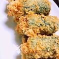 くぅも's cooksnap of when they made ＜高野豆腐のチーズサンド☆磯辺フライ＞♪.
