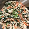 zackzak's cooksnap of when they made 簡単なのに絶品☆春菊の白和え.