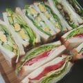 三つ星母ちゃん's cooksnap of when they made サンドイッチ(照り焼きチキン).