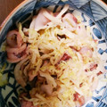 ｺﾒﾘｶｰﾅ's cooksnap of when they made 超簡単！キャベツとイカのオイマヨ炒め〜.