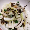 ぱど123's cooksnap of when they made 新玉ねぎと塩昆布.