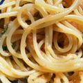 eimmy31285's cooksnap of when they made 簡単！冷製たらこパスタ☆香味野菜.