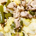 あかひな☆'s cooksnap of when they made とろりチーズの豚バラキャベツのカレー炒め.