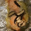 おかめちゃん★'s cooksnap of when they made 塩麹でつけた鮭のホイル焼き.