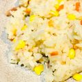 みっちゃん・な's cooksnap of when they made 炊飯器で簡単！コーンとベーコンのピラフ.